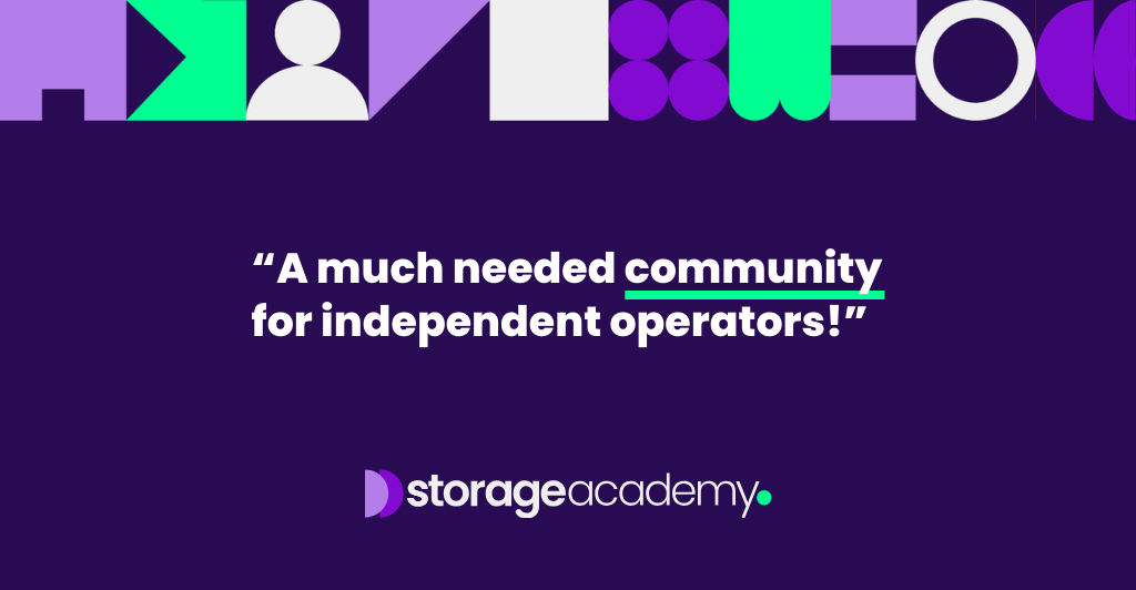 Storage Academy Newsletter Banner